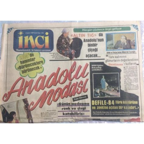 Terc Man Gazetesi Inci Magazin Eki Ubat Zeynep Fiyat