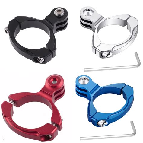 31 8mm Bike Bicycle Clip Holder Action Camera Handlebar Seat Mount Clamp For Gopro Hero5 4 Bb55