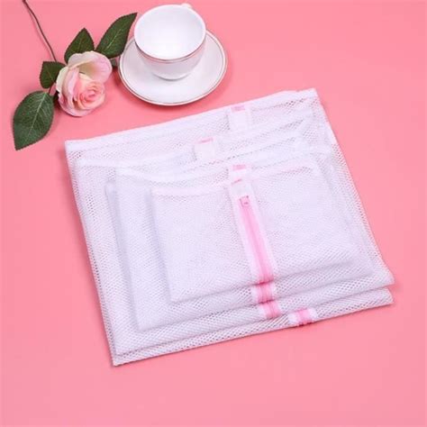 Filet De Lavage 1pc Sacs Pour Le Lavage Soutien Gorge Chaussettes Sous