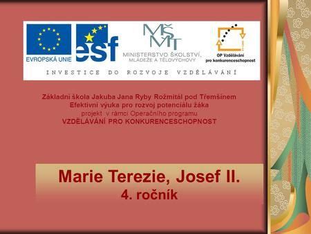 Život na vesnici v době vlády Marie Terezie 18 století ppt stáhnout