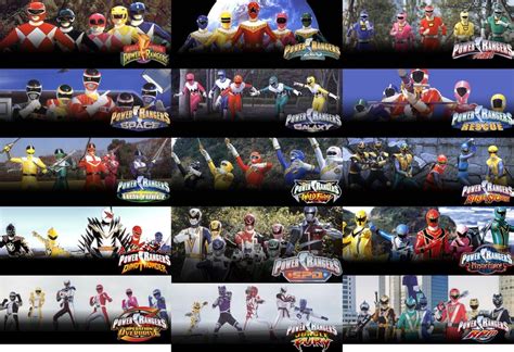 All Power Rangers The Power Ranger Photo 36725292 Fanpop