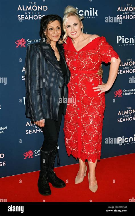 London England April 30 Meera Syal And Rebel Wilson Attends The Uk