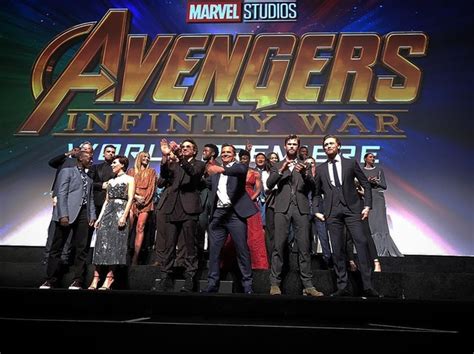 Watch Avengers Infinity War Cast Attends World Premiere In Los Angeles