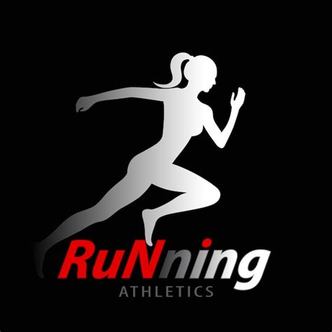 Premium Vector Run Logo Club Emblem Abstract Running People Label