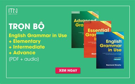 Tải English Grammar In Use Elementary + Intermediate + Advanced PDF