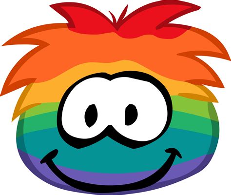 Rainbow Puffle | Club Penguin Rewritten Wiki | Fandom