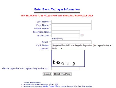 How To Get Tin Number Online Tin Number