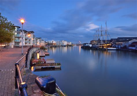 Wallpaper Landscape Ship Boat Sea City Cityscape Reflection