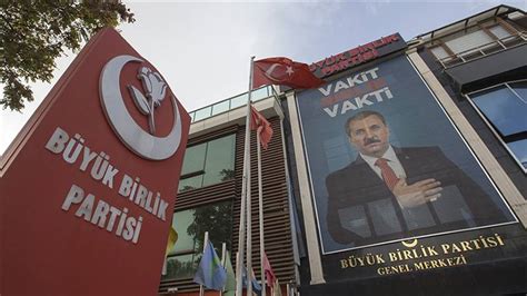 Büyük Birlik Partisi kısa adını değiştirdi