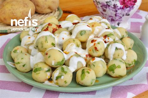 Yoğurtlu Patates Salatasının Yapılışı Nefis Yemek Tarifleri