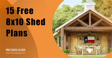 8x10 Lean To Garden Shed Plans Blueprints Storage 08 Right, 40% OFF