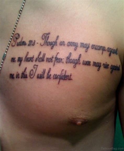 Adorable Wording Tattoos For Chest Tattoo Designs Tattoosbag