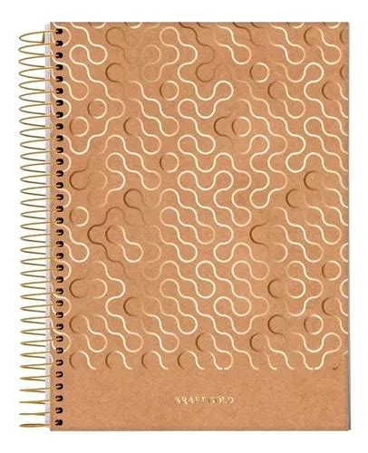 Caderno Colegial 1x1 80 Fls C D Jandaia Oro Kraft 1 MercadoLibre