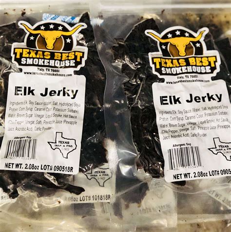 Texas Best Elk Jerky – TexasBestShop