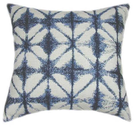 Sunbrella Midori Indigo Indoor Outdoor Pillow Decorative Pillows