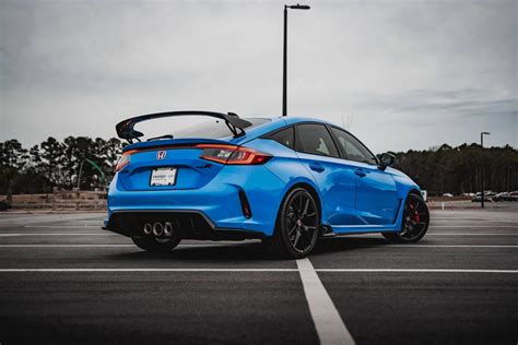 Boost Blue Photoshoot Ultra High Def | CivicXI - 11th Gen Civic Type R