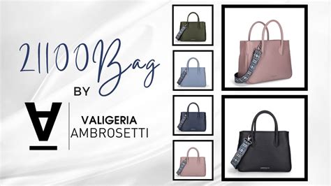 21100 BAG By Valigeria Ambrosetti TUTTI I COLORI YouTube