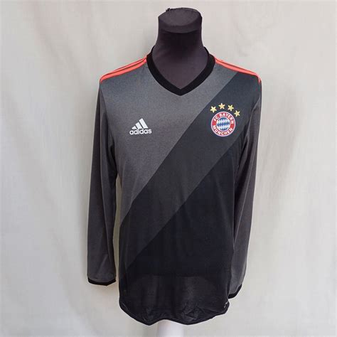 Bayern Munich Player Issue Adizero Adidas Away Jersey L S