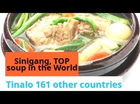 Sinigang TOP VEGETABLE SOUP In The WORLD Philippine Pride YouTube