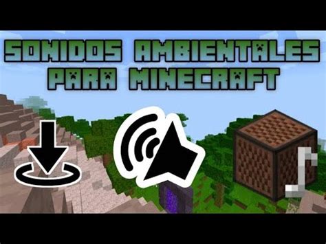 Descargar Addon De Sonidos Ambientales Para Minecraft Pe 1 19 YouTube