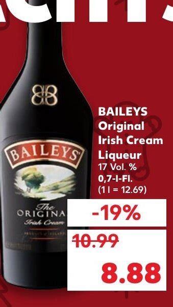 Baileys Original Irish Cream Liqueur Tilbud Hos Kaufland