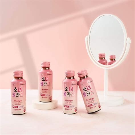 Nước uống Girl Collagen Hàn Quốc Hộp 10 chai 100ml chai DN