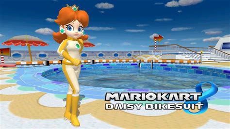 Mario Kart 8 Daisy Bikesuit By Fatalitysonic2 Mario Kart Mario