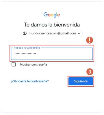 Iniciar sesión en Gmail