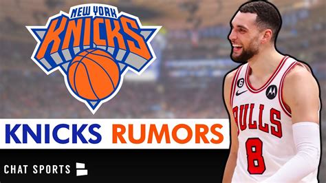 ALERT Knicks Bulls IN TALKS On Zach LaVine Trade NY Knicks Trade