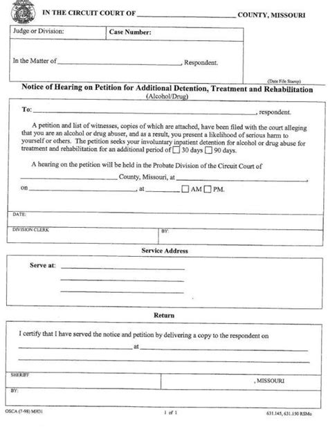 Detention Form Fill Out Printable PDF Forms Online