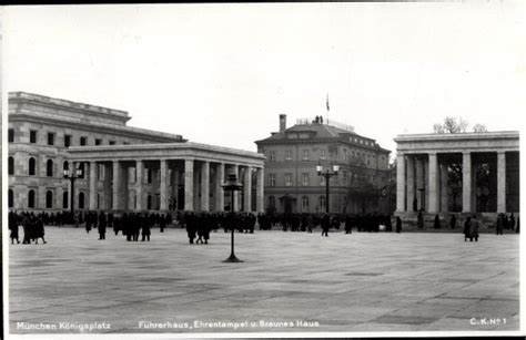 Foto Ansichtskarte Postkarte M Nchen K Nigsplatz Akpool De