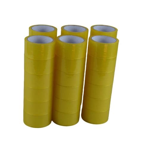 36 Rolls Carton Sealing Clear Packing Tape Box Shipping 2 Mil 2 X 55