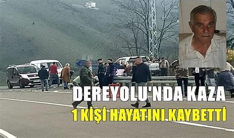 Karadeniz Akdeniz Yolu Nda Kaza Asay Ordu Gazete