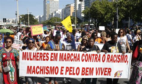 Lan Amento Da Marcha De Mulheres Negras Acontecer No Dia De