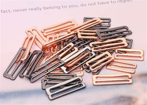 Amazon Tupalizy 40PCS Metal Bra Strap Hooks For Sewing Bikini Halter Tops Bathing Suit