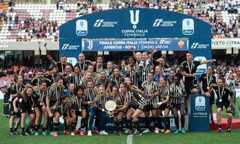 La Juve Femminile Si Vendica La Coppa Italia Sua Battuta La Roma