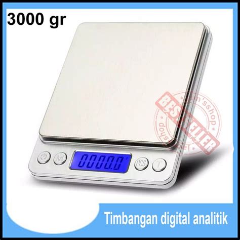 Jual Timbangan Digital Analitik Akurat Kapasitas Besar 3000 Gram Di