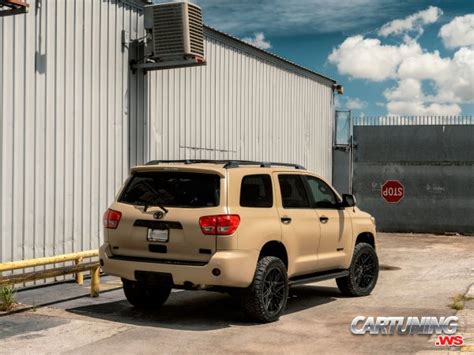 Tuning Toyota Sequoia. Modified, tuned, custom, low, lowered, stance
