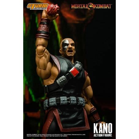 Mortal Kombat Action Figure KANO 1 12 Storm Collectibles MegaOtaku