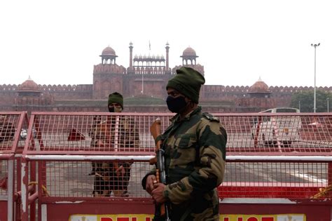 Security Beefed Up At Red Fort Ahead Of The Republic Day