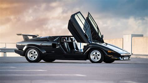 Rod Stewarts Lamborghini Countach Th Anniversary Edition Is