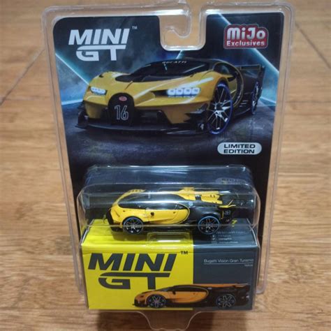 Jual Minigt Mini Gt Bugatti Vision Gt Gran Turismo Vgt Yellow Mijo