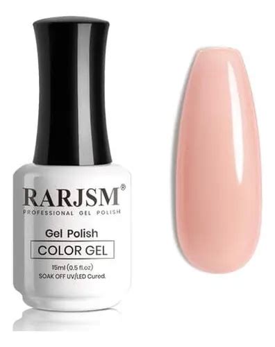 Esmalte De Uñas En Gel Rarjsm Nude Rojo Pálido Tono De Pie Cuotas sin interés