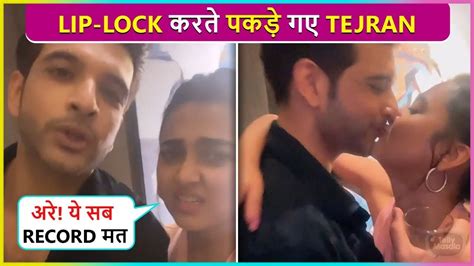 Karan Kundrra And Tejasswi Prakash Caught Lip Locking In A Party Arjun