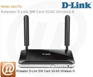 D Link DWR 922B Roteador D Link SIM Card 3G 4G Wireless N MicroSafe