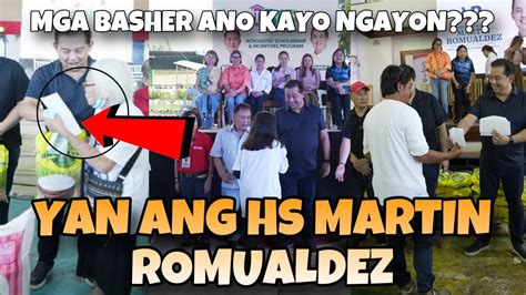 Hs Martin Romualdez Maraming Matulungan Sa Siquijor Mga Bashers Nga