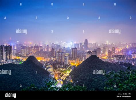 Guiyang skyline hi-res stock photography and images - Alamy