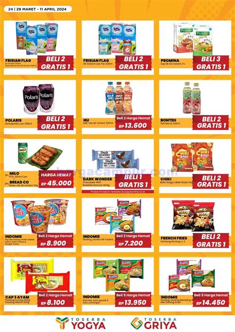 Katalog Promo Toserba Yogya Terbaru 12 25 April 2024