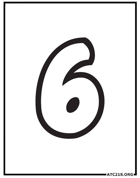 number  coloring page  printable atcs