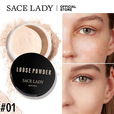 Jual Sace Lady Bedak Tabur Tahan Air Loose Powder Oil Control Cocok